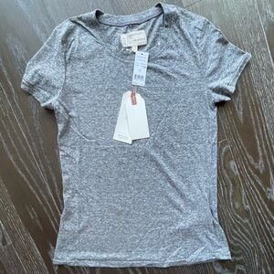 Current/Elliott The Petit Tee in Gray, size 1